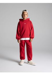 Reserved - Bawełniany komplet - bordowy. Kolor: czerwony. Materiał: bawełna #1