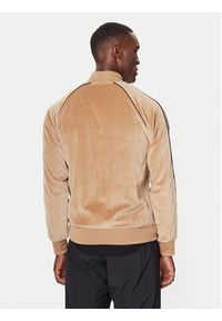 Adidas - adidas Bluza SST adicolor Velour JX1561 Beżowy Loose Fit. Kolor: beżowy. Materiał: bawełna #4