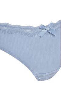 Hunkemöller Stringi Lola 300923 Błękitny. Kolor: niebieski. Materiał: syntetyk #6