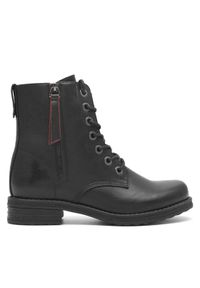 Clara Barson Botki WS2702-09 Czarny. Kolor: czarny. Materiał: skóra