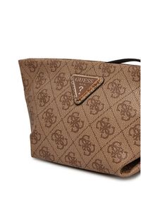 Guess Kosmetyczka Helina TWLB96 40005 Brązowy. Kolor: brązowy. Materiał: skóra #4