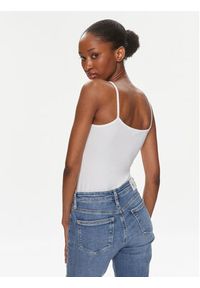 Calvin Klein Jeans Body Monologo J20J223421 Biały Slim Fit. Kolor: biały. Materiał: bawełna #4