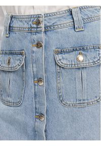 JOOP! Jeans Spódnica jeansowa Rosa 30046659 Niebieski Regular Fit. Kolor: niebieski. Materiał: bawełna #5