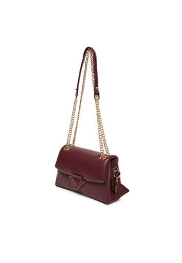 Aldo Torebka Softpuff 14076810 Bordowy. Kolor: czerwony. Materiał: skórzane