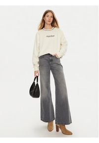 Guess Bluza W4BQ18 KC811 Écru Regular Fit. Materiał: bawełna #3