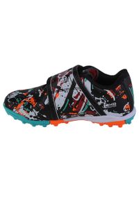 Buty piłkarskie niemowlęce Joma Evolution Jr 2301 Tf. Zapięcie: rzepy. Kolor: czarny. Materiał: materiał. Szerokość cholewki: normalna. Sport: piłka nożna