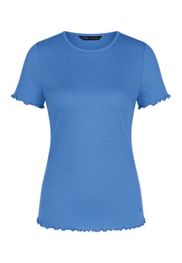 Triumph Koszulka piżamowa Mix & Match 10227214 Niebieski Regular Fit. Kolor: niebieski. Materiał: bawełna