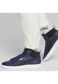 Buty lifestyle męskie Puma Smash 3.0 Mid WTR 392335 04. Kolor: biały, wielokolorowy, niebieski