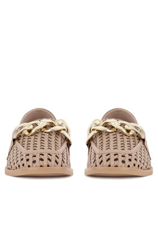 Badura Mokasyny CALLA-V179217-325 Beżowy. Kolor: beżowy. Materiał: skóra