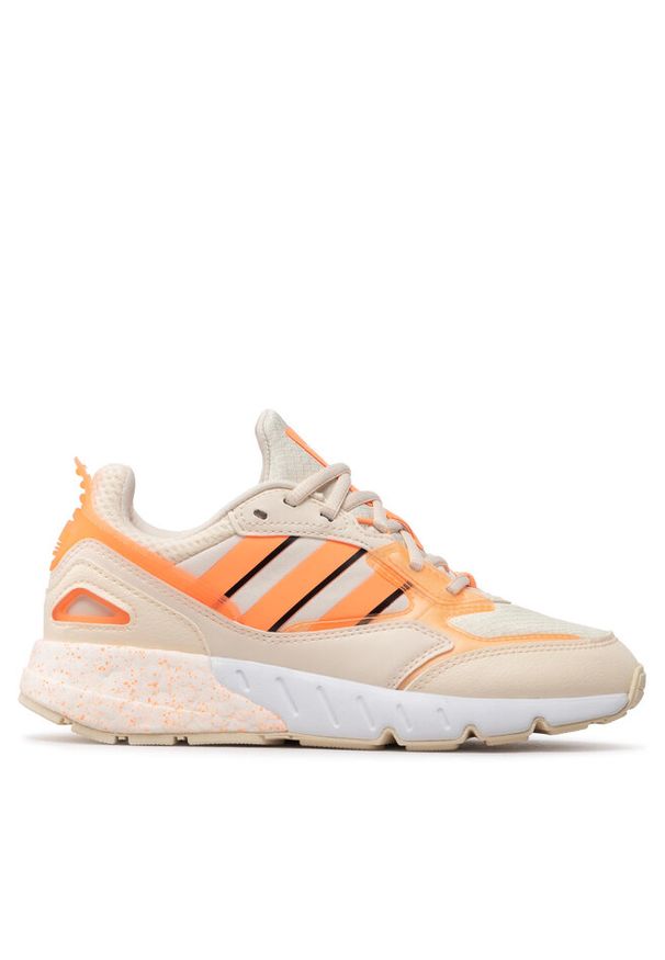 Adidas - Sneakersy adidas. Kolor: pomarańczowy. Model: Adidas ZX