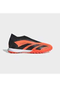 Adidas - Buty Predator Accuracy.3 Laceless TF. Kolor: wielokolorowy, czarny, pomarańczowy. Materiał: materiał #1