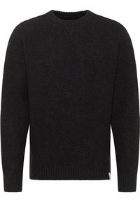 Męski Sweter Mustang Style Elwood Anthra Melange 1015822 4151. Okazja: na co dzień. Typ kołnierza: golf. Materiał: wiskoza, poliester, materiał, bawełna, akryl. Długość rękawa: długi rękaw. Długość: krótkie, długie. Styl: klasyczny, casual, elegancki #5