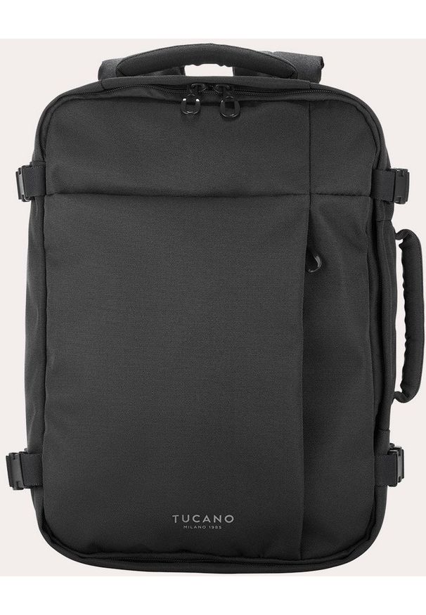 TUCANO - Plecak podróżny i na laptop 15,6" Tucano BKTUG3-M-BK tanie linie lotnicze, czarny. Kolor: czarny