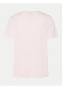 Pieces T-Shirt Skylar 17155376 Różowy Regular Fit. Kolor: różowy. Materiał: bawełna #4