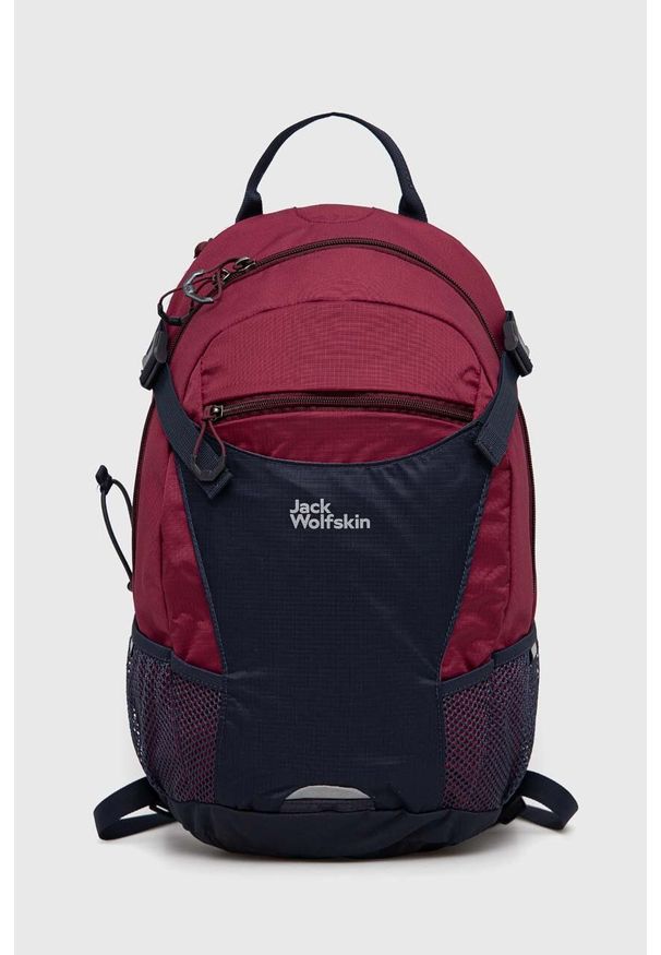 Jack Wolfskin plecak Velocity 12 kolor fioletowy duży gładki. Kolor: fioletowy. Materiał: tkanina, materiał. Wzór: gładki