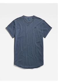 G-Star RAW - G-Star Raw T-Shirt D16396-2653-D418 Niebieski Regular Fit. Kolor: niebieski. Materiał: bawełna