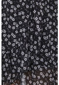 Haily's Spódnica kolor czarny mini rozkloszowana. Kolor: czarny. Materiał: tkanina #4