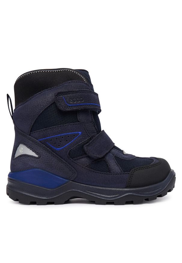 ecco - Śniegowce ECCO. Kolor: niebieski