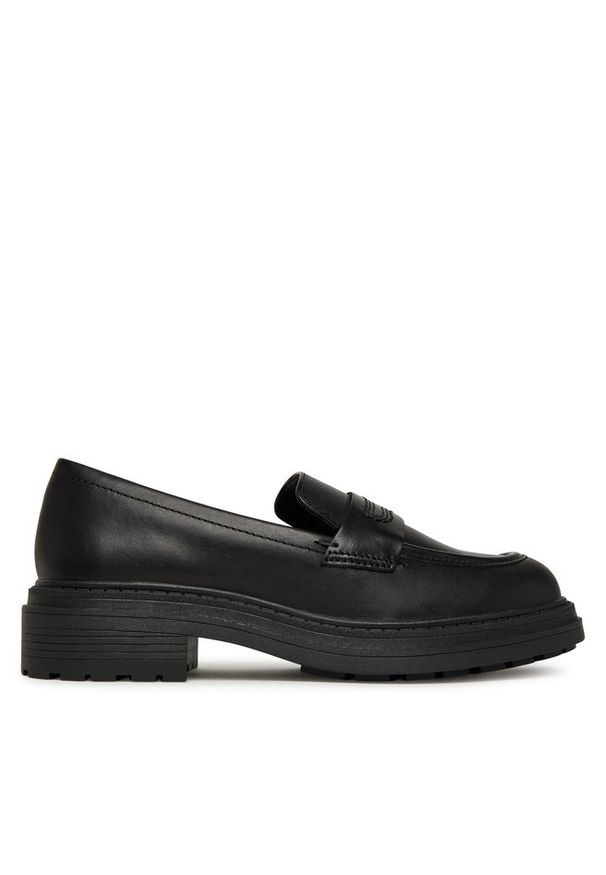 Mokasyny Clarks. Kolor: czarny