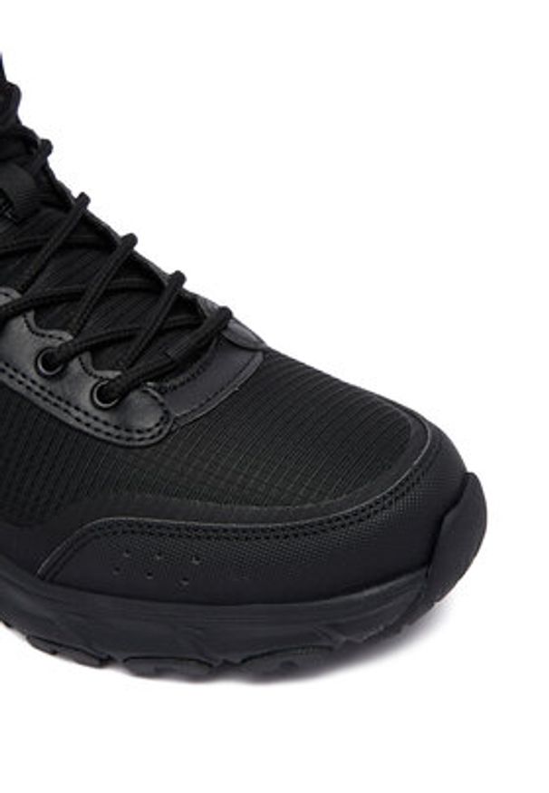 skechers - Skechers Trekkingi Hillcrest 2.0 237804 BBK Czarny. Kolor: czarny. Materiał: skóra. Sport: turystyka piesza