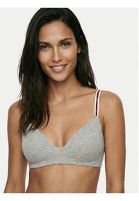 TOMMY HILFIGER - Tommy Hilfiger Biustonosz bezfiszbinowy Lighty Lined UW0UW02413 Szary. Kolor: szary. Materiał: bawełna #5