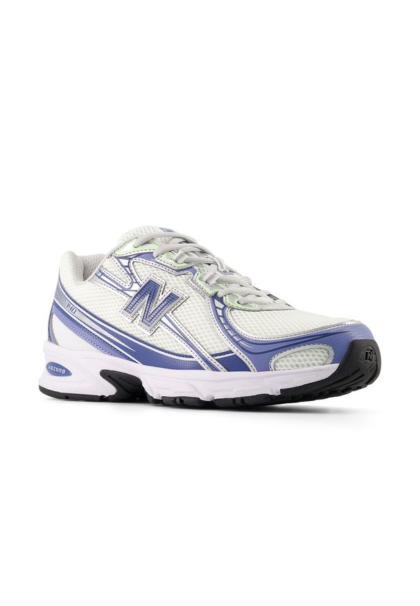 Buty unisex New Balance U7405K9 – białe. Kolor: biały. Materiał: materiał, syntetyk. Szerokość cholewki: normalna. Sezon: lato. Sport: turystyka piesza