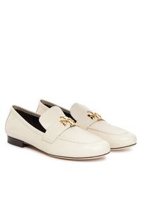 Tory Burch Loafersy Eleanor Loafer 158204 Écru. Materiał: skóra #3
