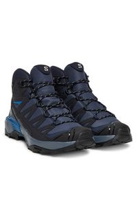 salomon - Salomon Trekkingi X Ultra 360 Mid Gore-Tex L47864800 Granatowy. Kolor: niebieski. Materiał: materiał. Technologia: Gore-Tex. Sport: turystyka piesza #4
