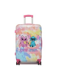 Walizka dziecięca Disney Classics. Kolor: różowy. Wzór: motyw z bajki #1