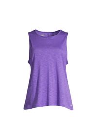 CASALL - Damska Koszulka Sportowa Casall Soft Tank Top Fitness Joga. Kolor: fioletowy. Materiał: tkanina. Sport: fitness, joga i pilates