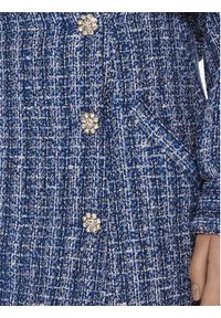 Custommade Spódnica mini Rachelle 999830902 Niebieski Regular Fit. Kolor: niebieski. Materiał: wiskoza #3