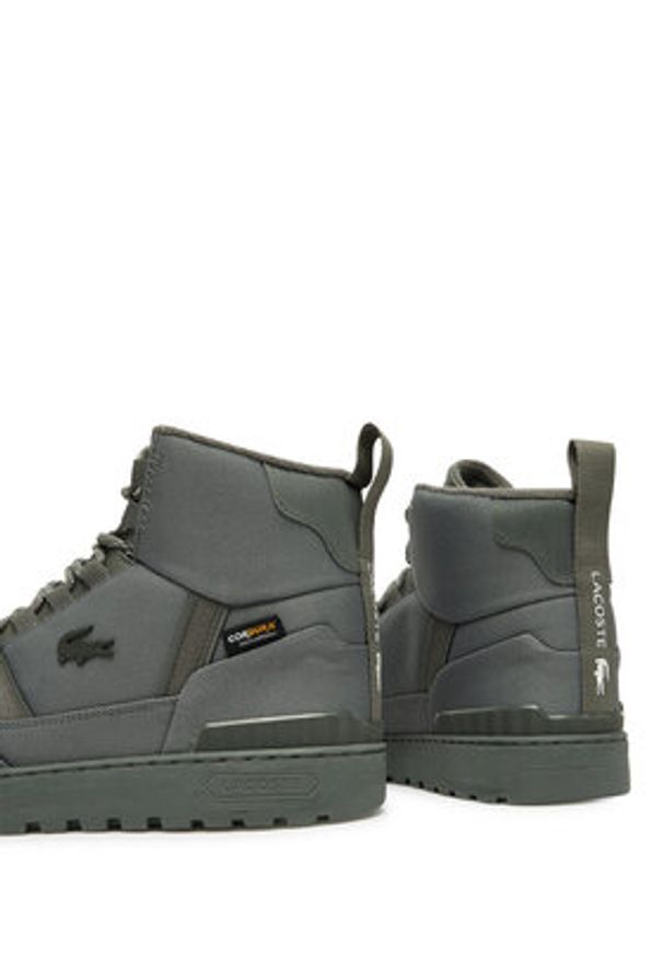 Lacoste Sneakersy T-Clip Winter 7-50SMA0195 Szary. Kolor: szary. Materiał: materiał