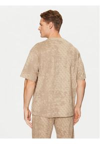 Guess T-Shirt Z5RI16 I3Z14 Beżowy Boxy Fit. Kolor: beżowy. Materiał: bawełna #3