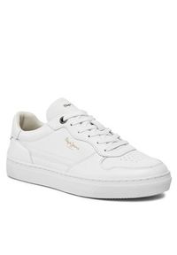Pepe Jeans Sneakersy Camden Class M PMS00009 Biały. Kolor: biały. Materiał: skóra