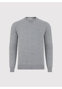 Pako Lorente - PAKO LORENTE – Jasnoszary sweter męski. Kolor: szary. Materiał: poliester, bawełna. Sezon: zima, jesień #4