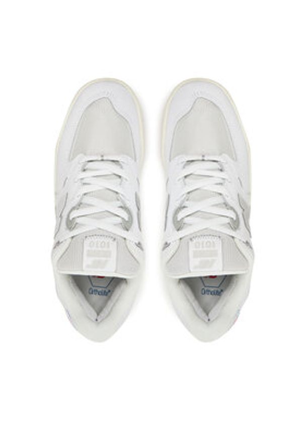 New Balance Sneakersy NM1010AW Biały. Kolor: biały. Materiał: skóra