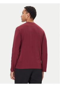 United Colors of Benetton - United Colors Of Benetton Koszulka piżamowa 30964M021 Bordowy Regular Fit. Kolor: czerwony. Materiał: bawełna