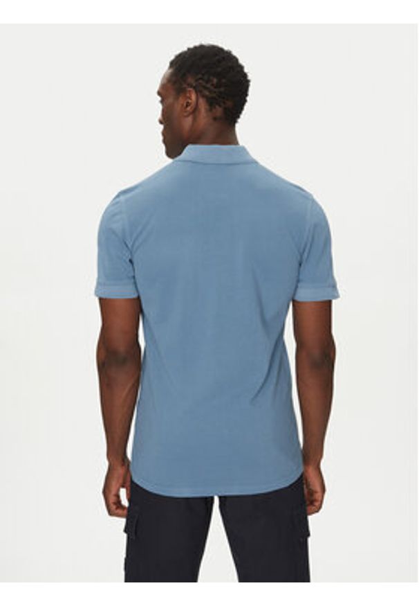 BOSS Polo Prime 50507813 Niebieski Regular Fit. Typ kołnierza: polo. Kolor: niebieski. Materiał: bawełna