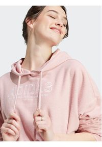 Adidas - adidas Bluza IR8368 Różowy Oversize. Kolor: różowy. Materiał: syntetyk #3