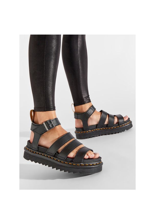 Sandały Dr. Martens. Kolor: czarny