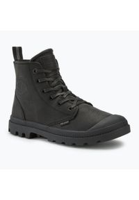 Buty Palladium Pampa ZIP LTH ESS black. Kolor: czarny. Styl: sportowy. Sport: turystyka piesza