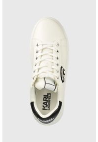 Karl Lagerfeld sneakersy KAPRI MENS KL52530A.011 kolor biały. Nosek buta: okrągły. Zapięcie: sznurówki. Kolor: biały. Materiał: materiał, guma #2