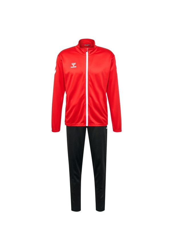 Ustaw Hummel Logo. Kolor: wielokolorowy, czarny, czerwony, różowy. Materiał: dresówka. Sport: piłka nożna