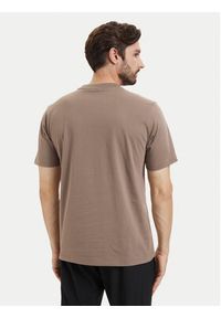 Adidas - adidas T-Shirt Essentials Linear KF2390 Beżowy Regular Fit. Kolor: beżowy. Materiał: bawełna #4