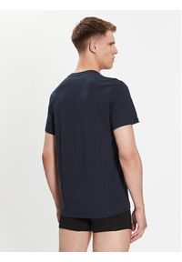 BOSS - Boss T-Shirt 50489442 Granatowy Regular Fit. Kolor: niebieski. Materiał: bawełna