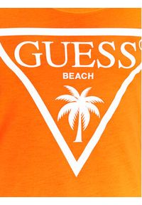 Guess Sukienka plażowa E3GP03 KB9I0 Pomarańczowy Regular Fit. Okazja: na plażę. Kolor: pomarańczowy. Materiał: syntetyk #5