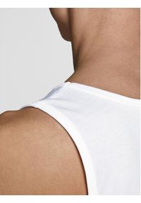 Jack & Jones Komplet tank topów Basic 12133910 Biały Regular Fit. Kolor: biały. Materiał: bawełna #6