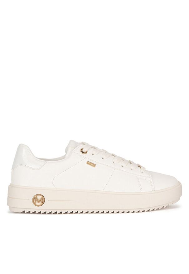 MEXX Sneakersy MI001010043W Biały. Kolor: biały. Materiał: skóra