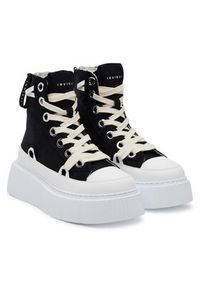 Inuikii Trampki Matilda Canvas High 30103-025 Czarny. Kolor: czarny. Materiał: materiał #6