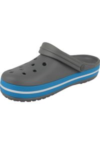 Buty do chodzenia unisex Crocs Crocband Charcoalocean. Okazja: na co dzień. Kolor: szary. Materiał: materiał, syntetyk. Styl: casual, sportowy #2